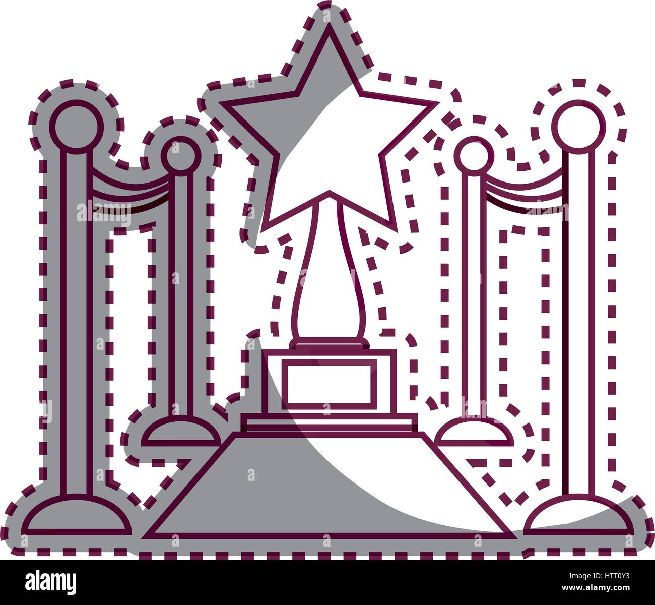 Movie entertainment set icons Stock Vector Image & Art - Alamy