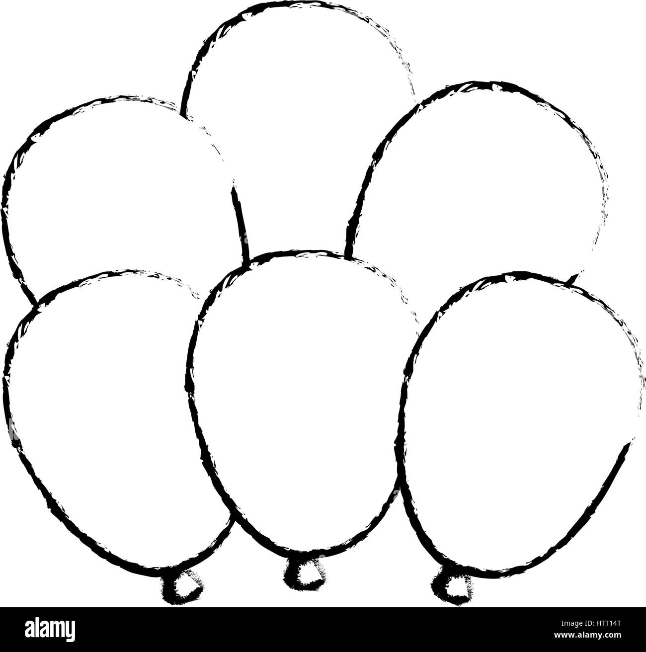 balloons air party icon Stock Vector Image & Art - Alamy