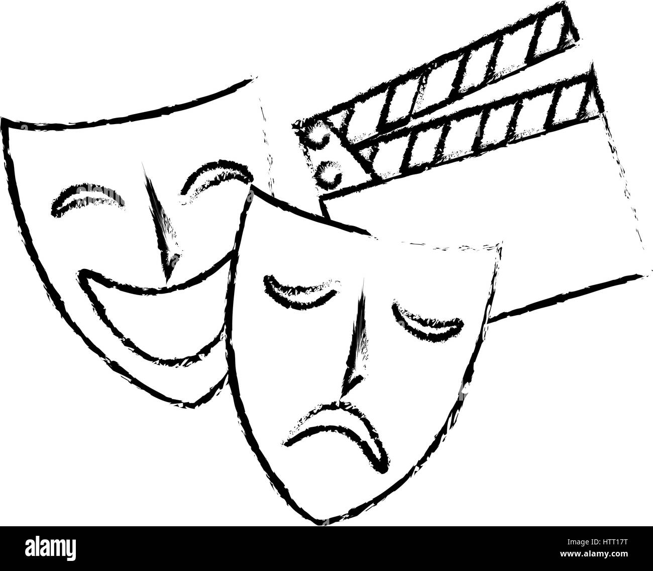 Movie entertainment set icons Stock Vector Image & Art - Alamy