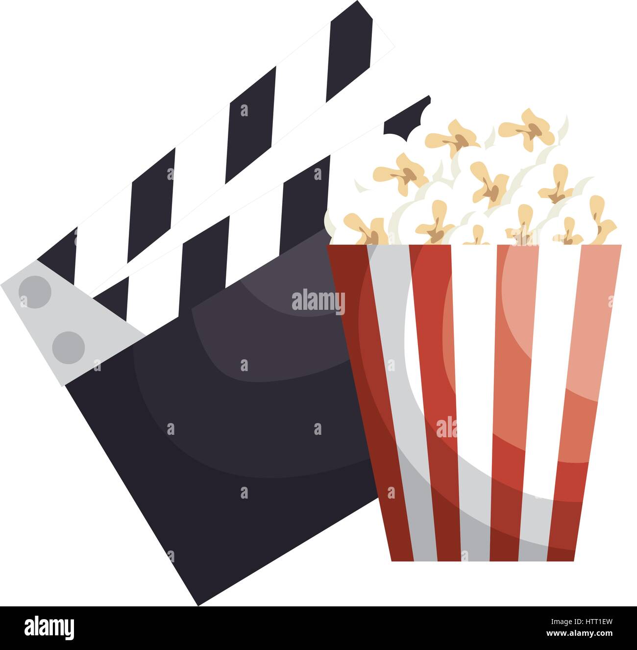 Movie entertainment set icons Stock Vector Image & Art - Alamy