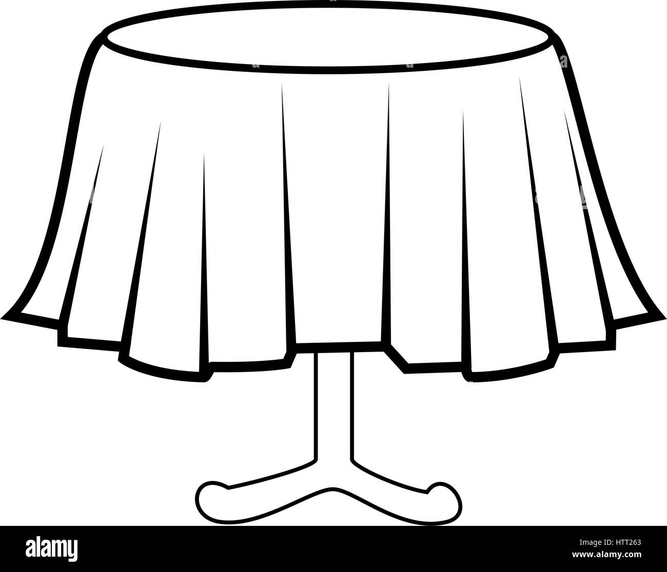 restaurant table isolated icon Stock Vector Image &amp; Art - Alamy