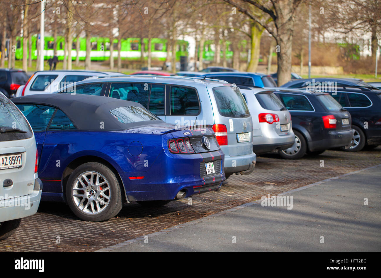 Ford cars parking lot hires stock photography and images Alamy