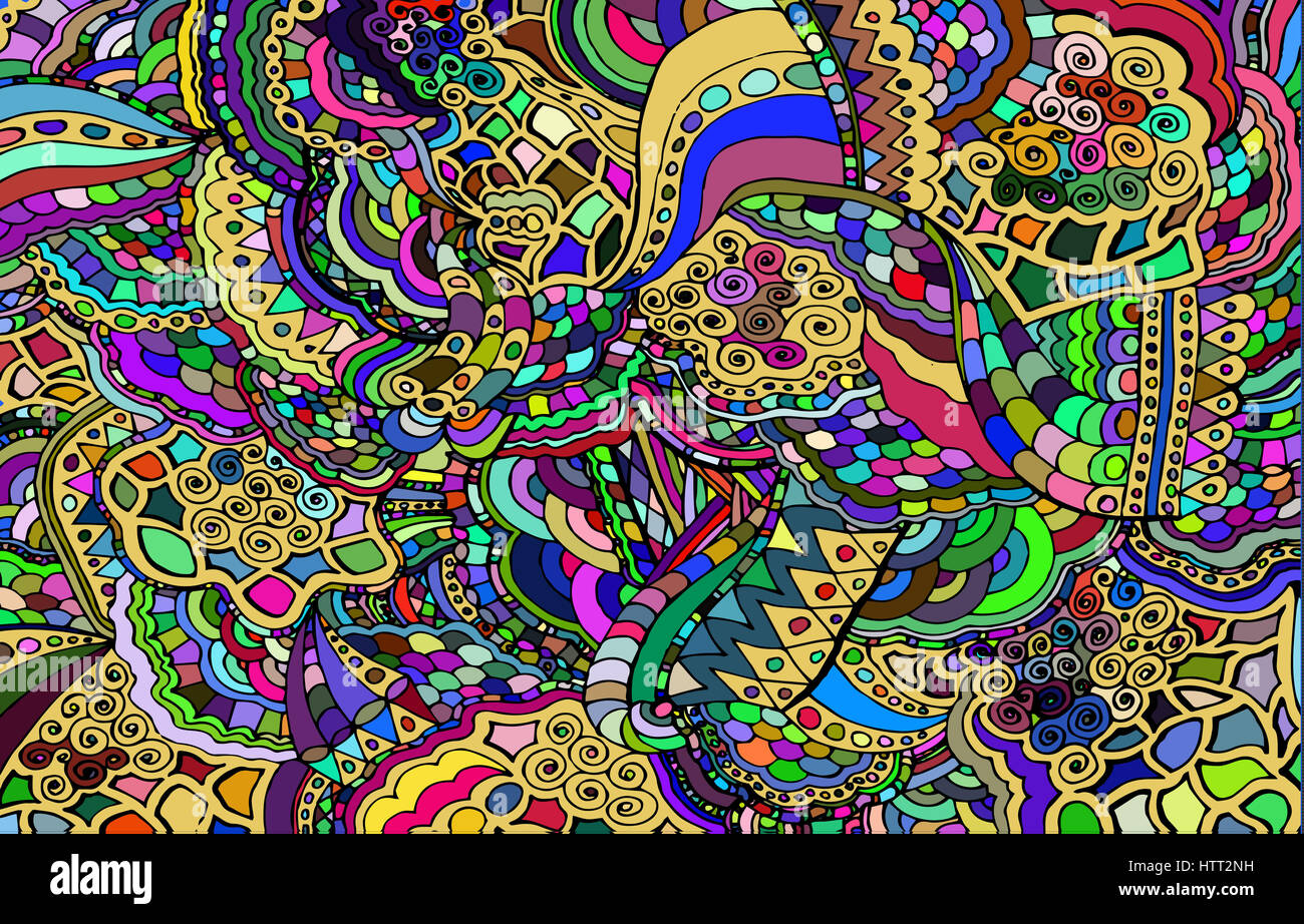 Abstract Color Pattern Background Abstract colored background from a variety of patterns.Vector Stock ...