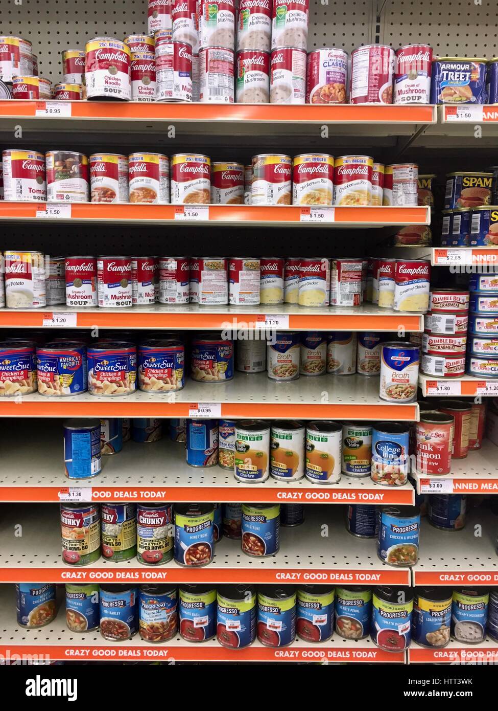 Dollar store sale stock