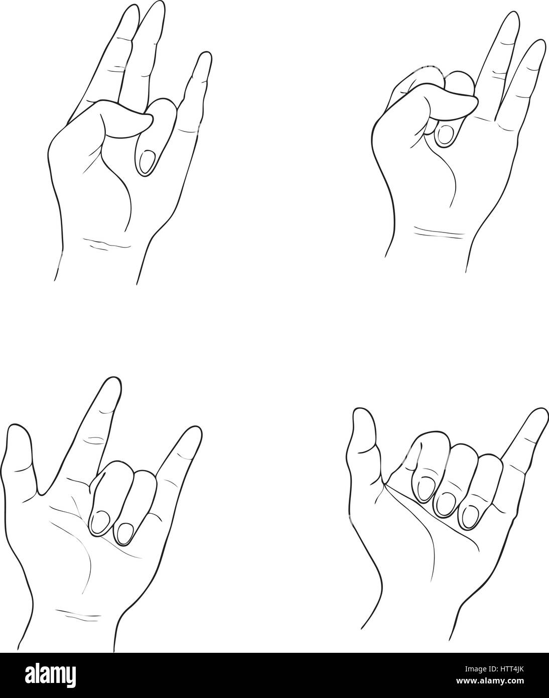Hand signs meaning shocker