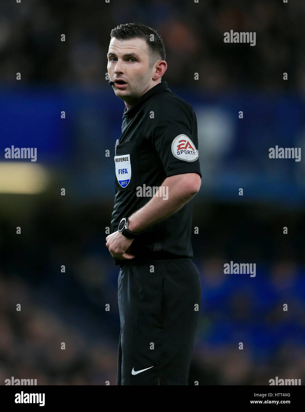 Michael Oliver Referee Stock Photos & Michael Oliver Referee Stock