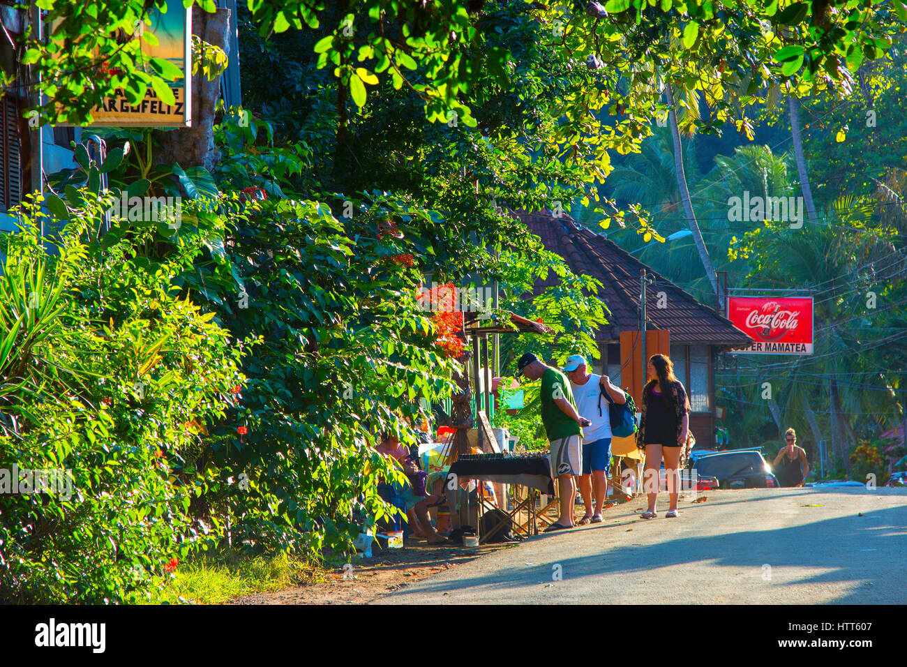 The village of Montezuma, Nicoya Peninsula, Costa Rica Stock Photo Alamy