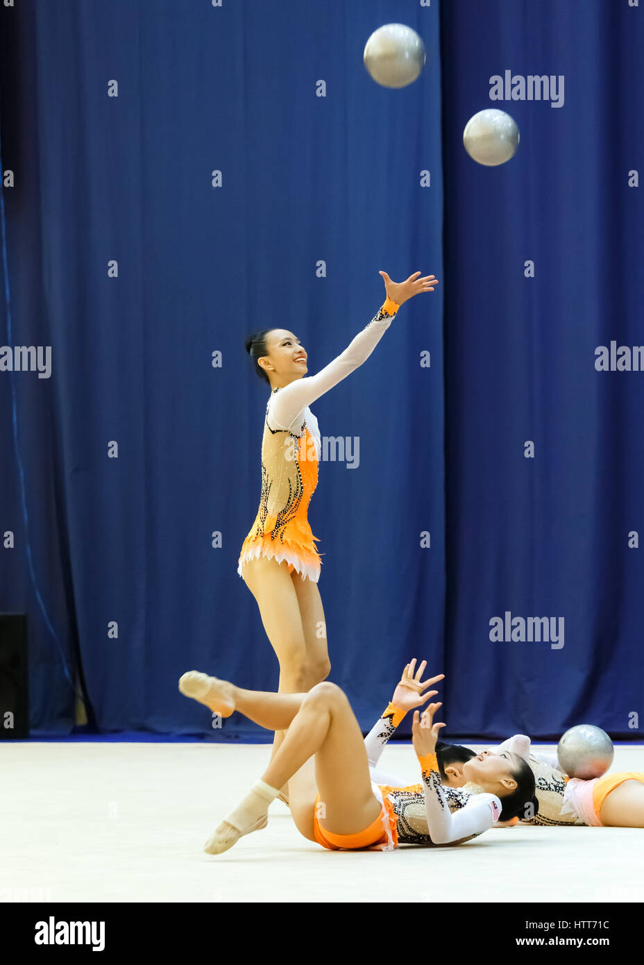 Rhythmic gymnastics ball hires stock photography and images Alamy