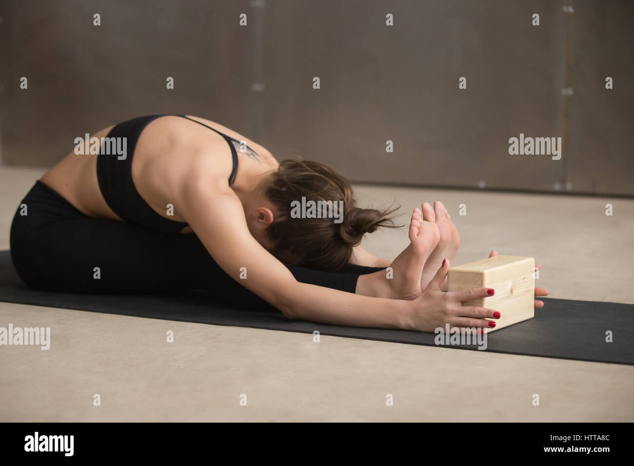 Paschimottanasana With Blocks Paschimottanasana With Blocks