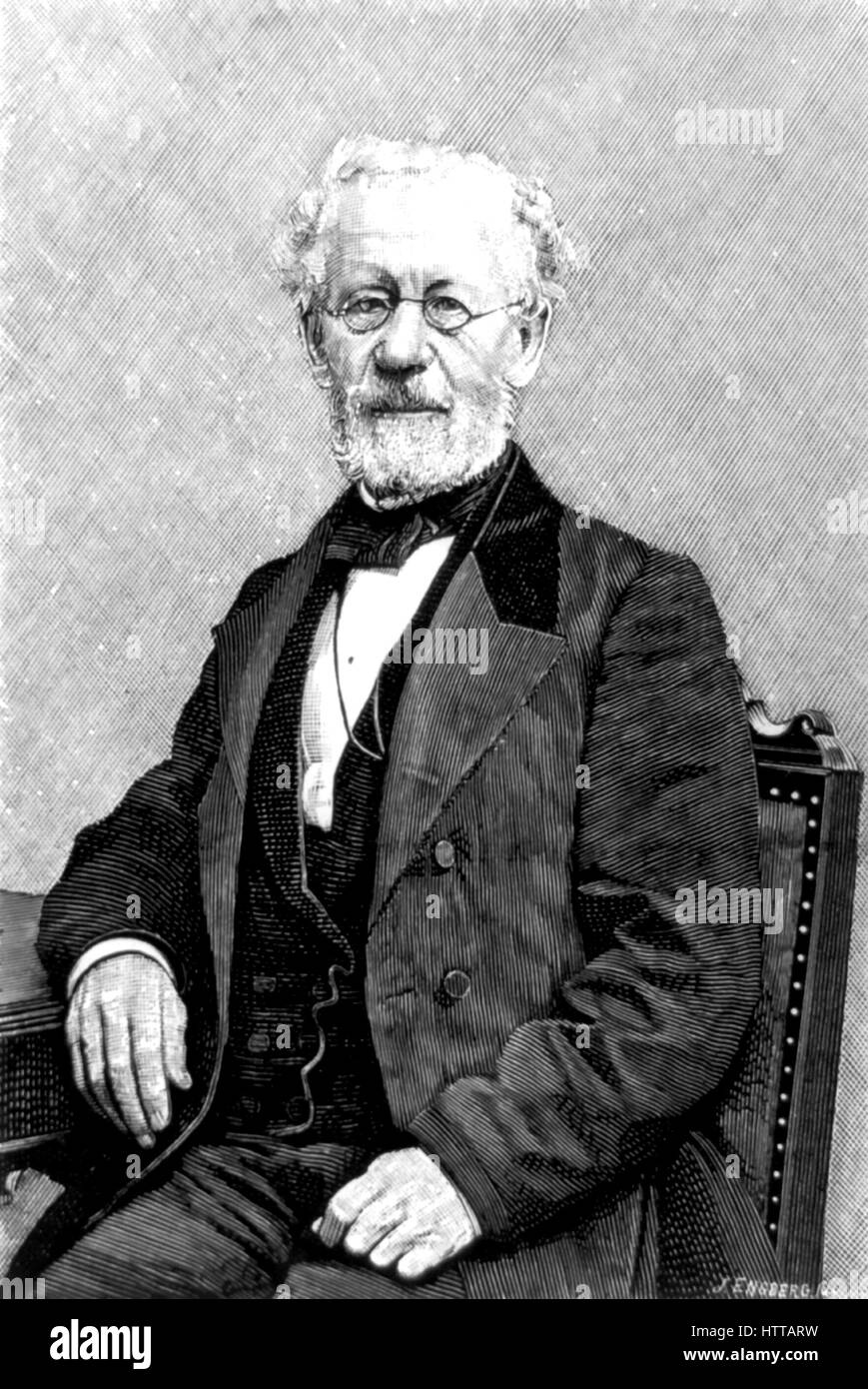 LEONARD GALE (1800-1883) American chemist who worked with Samuel Morse on the development of the electromagnetic telegraph Stock Photo