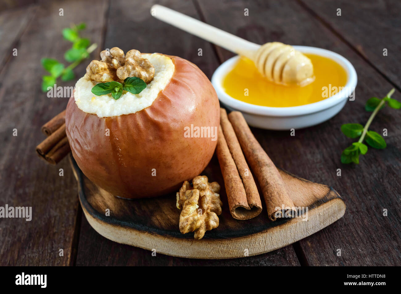 Baked apples with honey and cottage cheese - the original highlight of any table 69 Baked apples with honey and cottage cheese - the original highlight of any table 21
