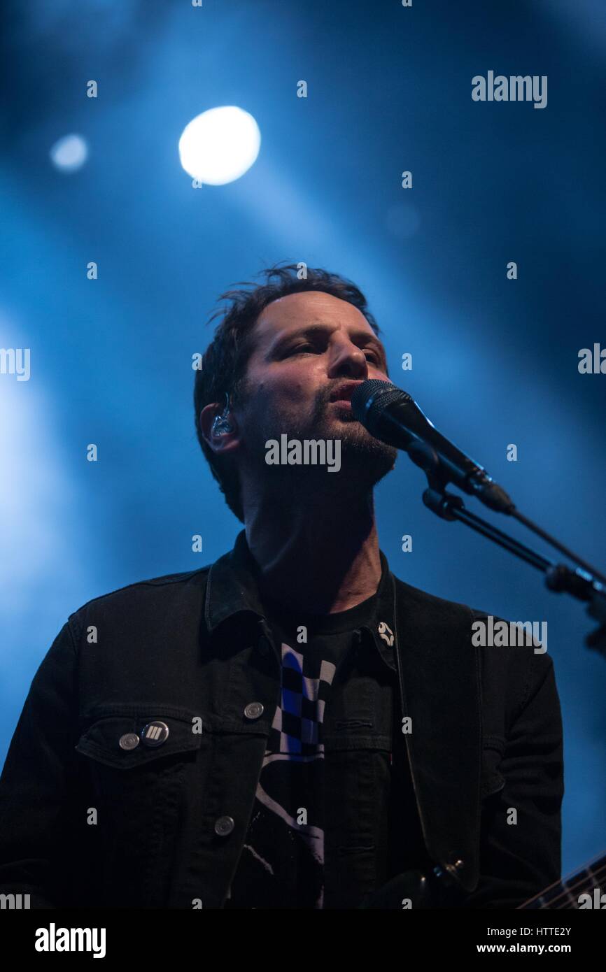 Piper, Aspy Luison, bagpipes, The Real McKenzies, Canadian Celtic punk band  in concert Stock Photo - Alamy