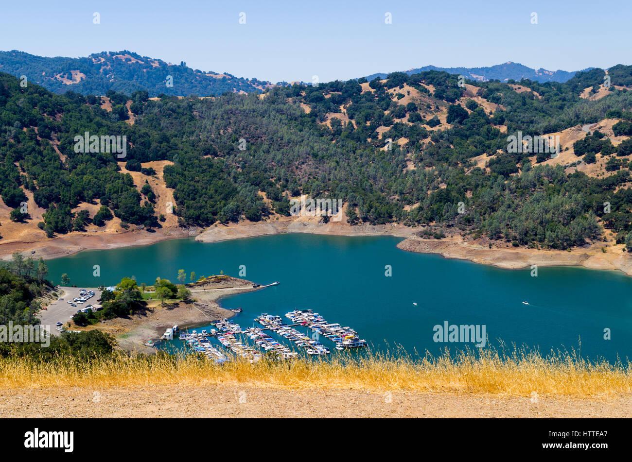 Sonoma Lake Stock Photo Alamy
