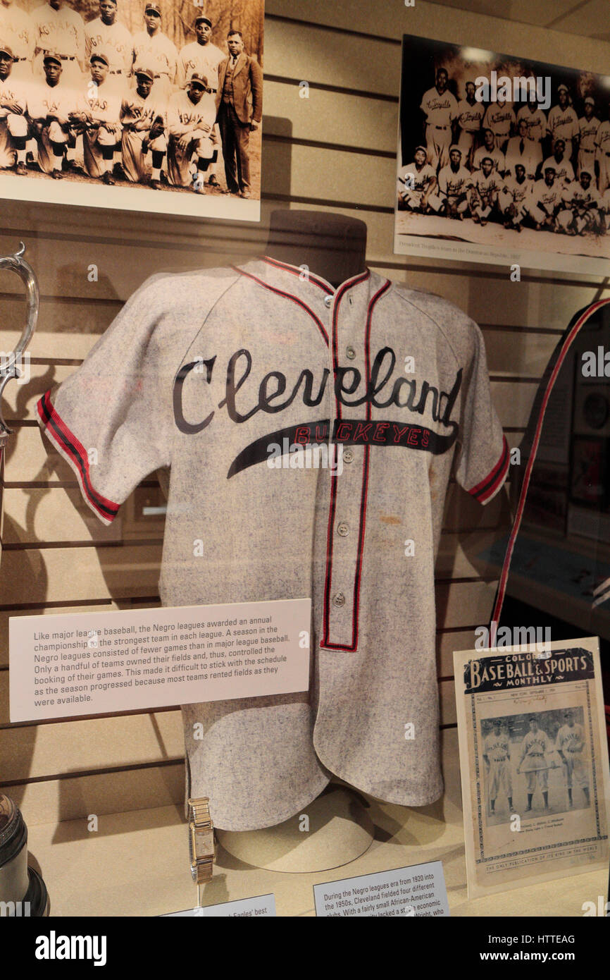 Chicago American Giants jersey from the Negro Leagues , National Baseball  Hall of Fame and Museum , Cooperstown, United States Stock Photo - Alamy