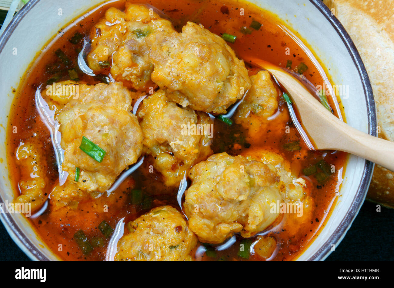 Vietnamese food, meatball, make from ground meat, delicious, popular