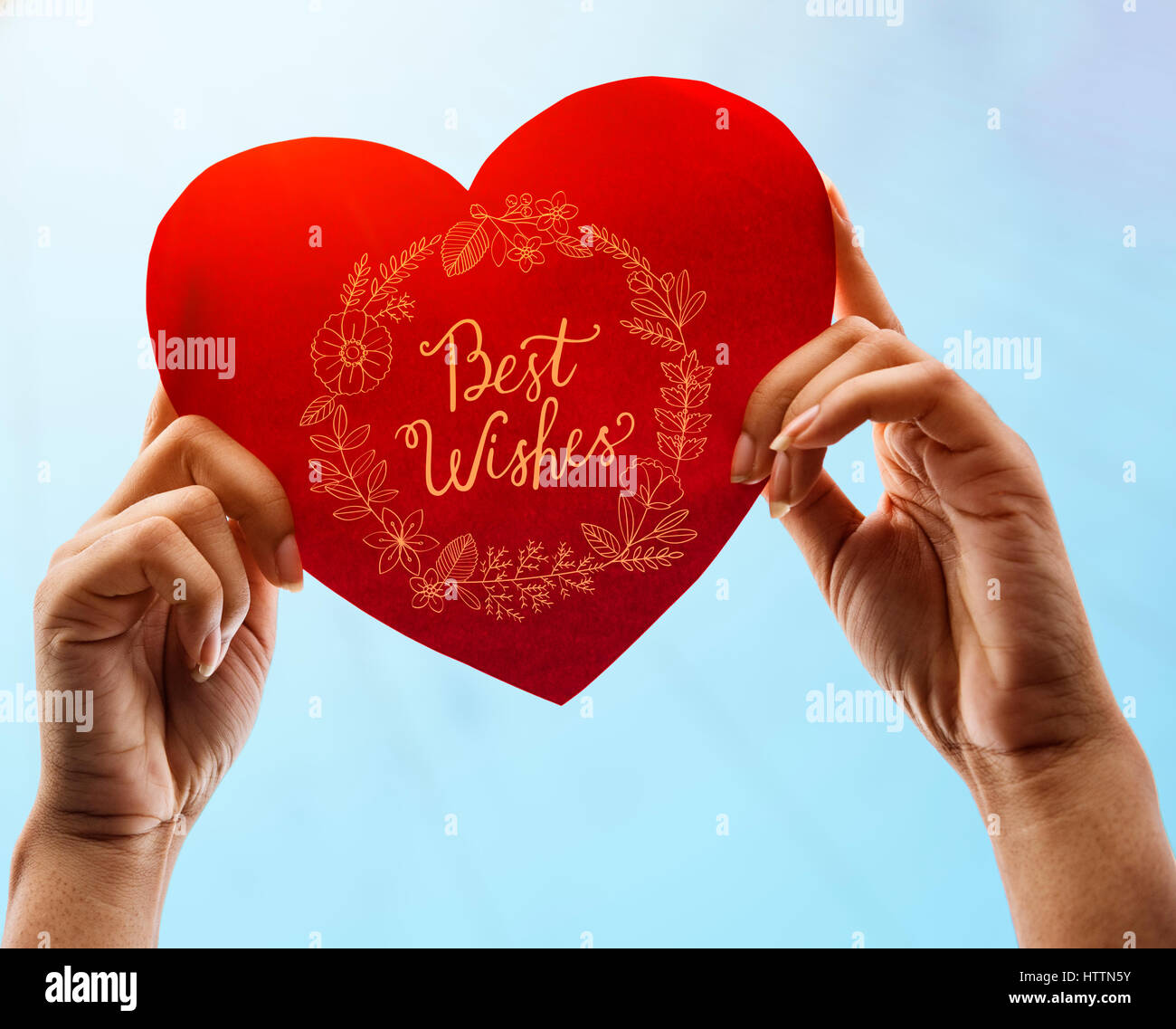 Best Wishes Greeting Cards Gift Cards Stock Photo Alamy