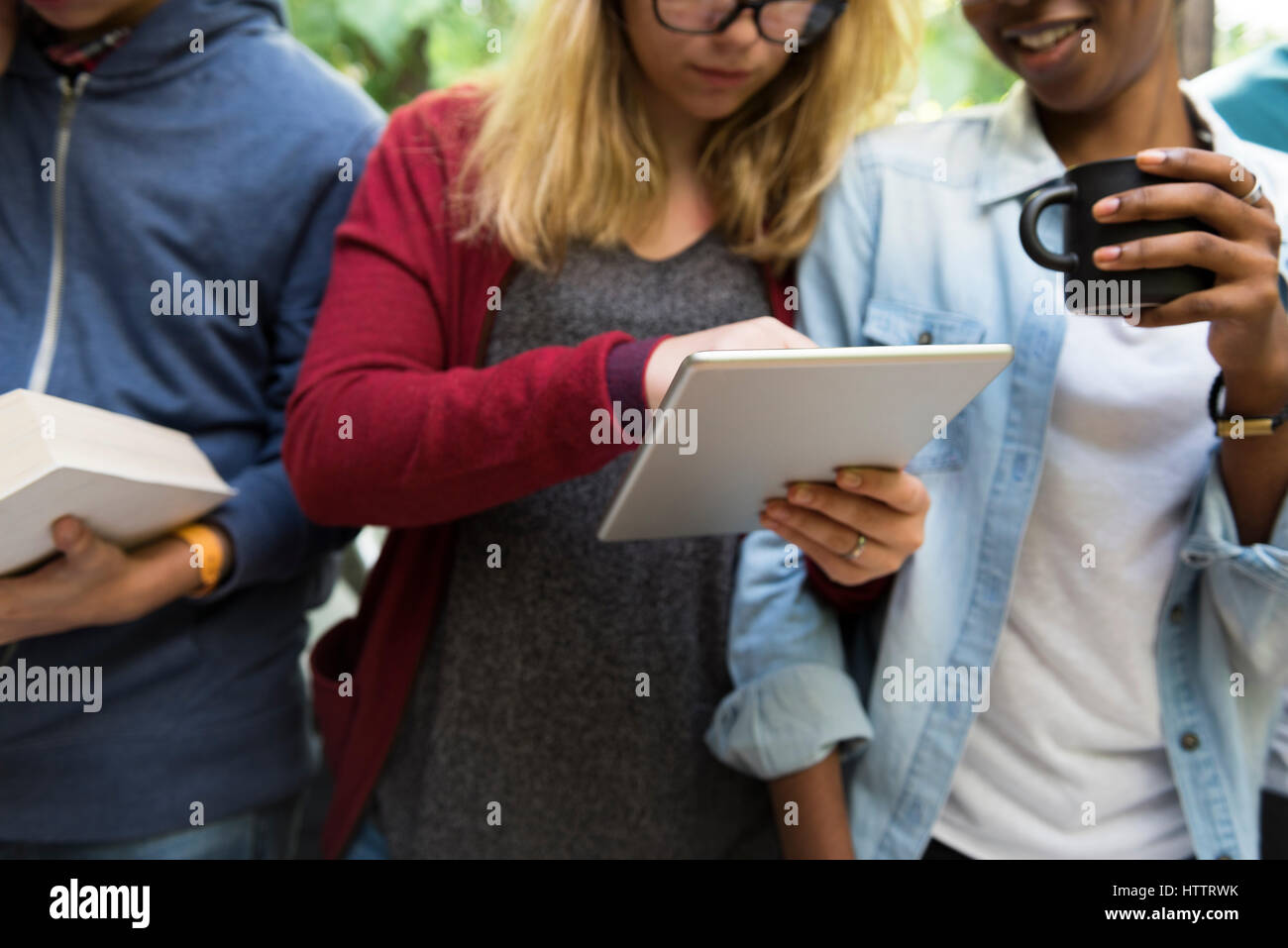 Friends People Group Teamwork Diversity Stock Photo - Alamy