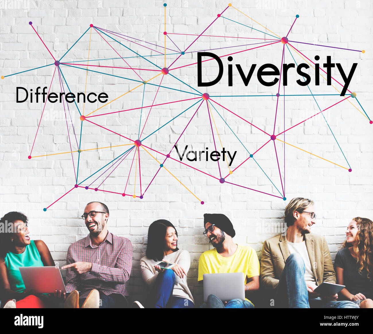 Difference Variety Diversity Teamwork Success Stock Photo