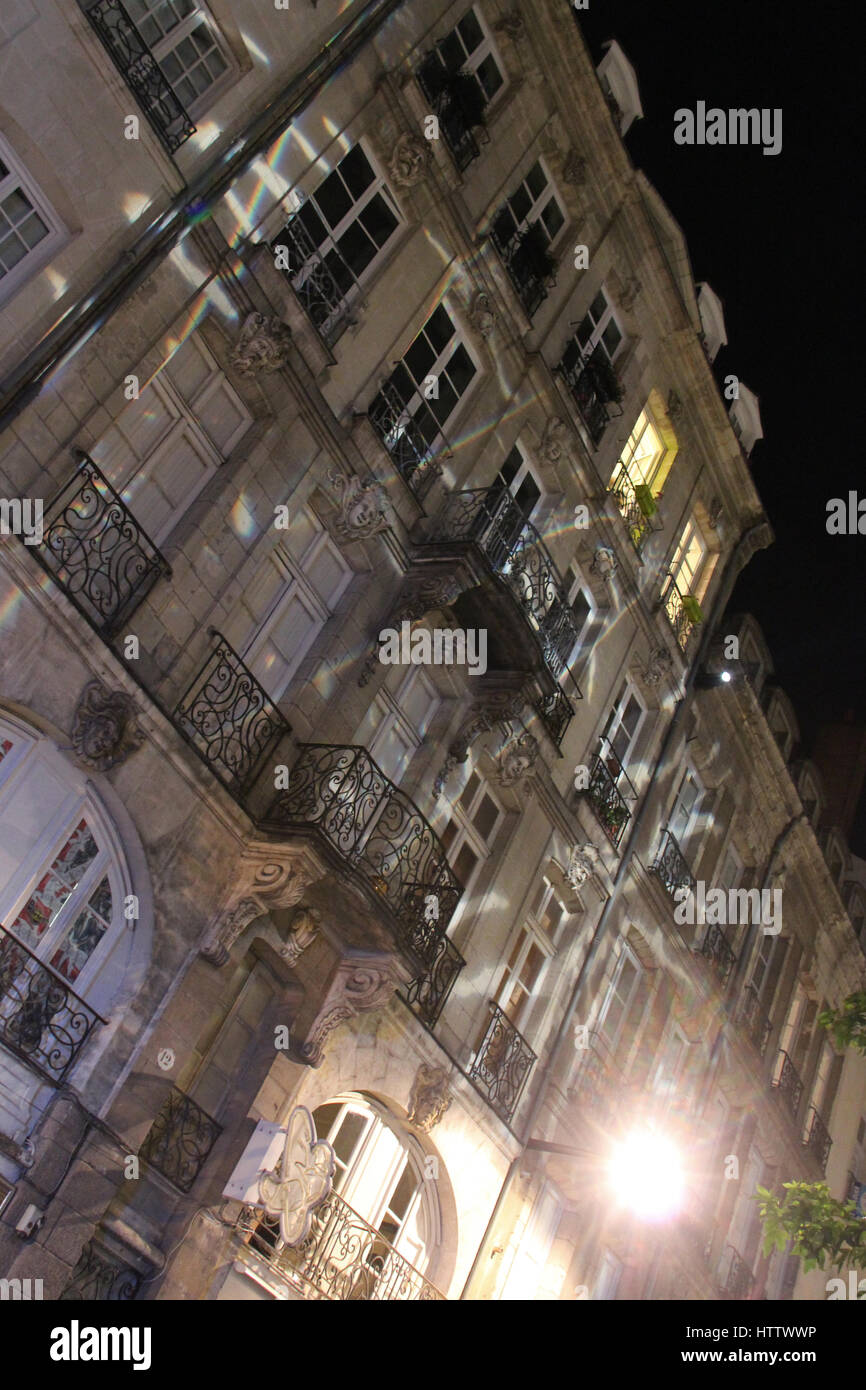 Buildings in Pilori square in Nantes (France Stock Photo - Alamy
