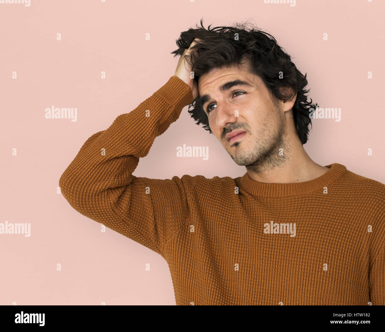 Stressed Failure Problem Sick Stress Unhappy Concept Stock Photo - Alamy