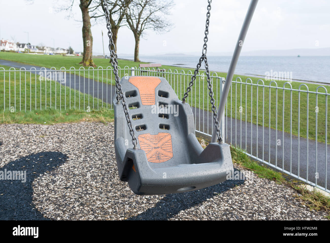 Inclusive Play Equipment Special Needs Swing In Public Park