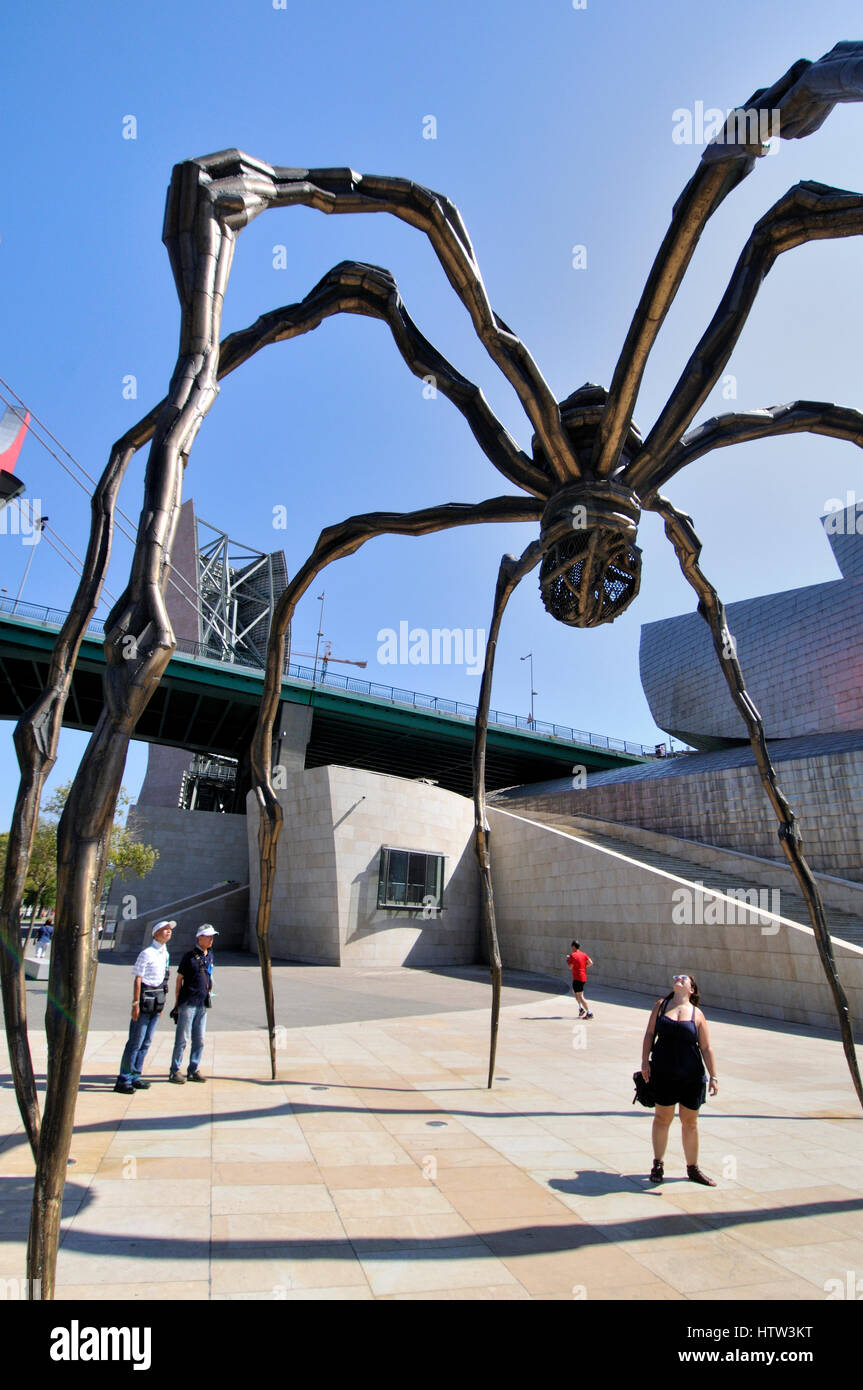 Maman Sculpture. Bilbao, Spain Stock Photo Alamy