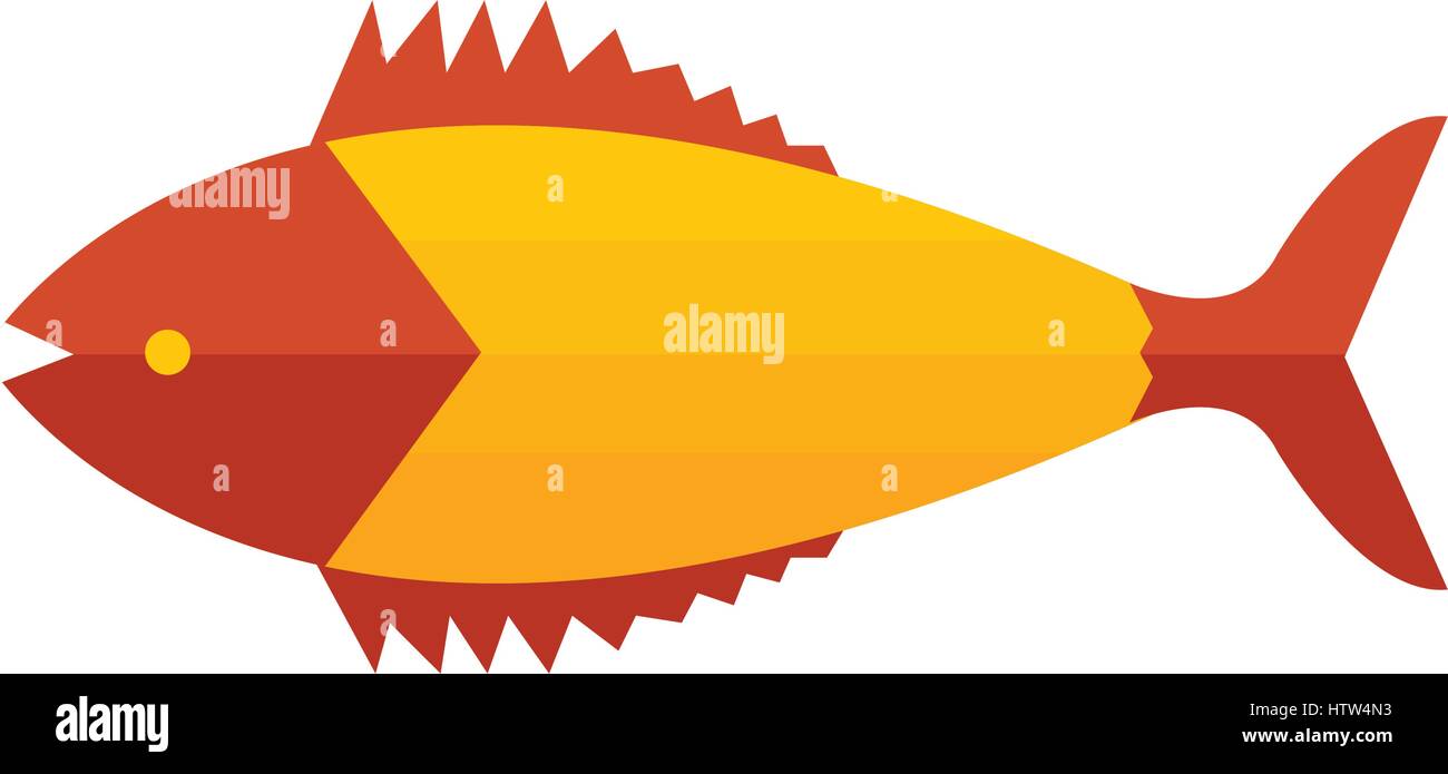 Fish Vector Design yellow Stock Vector Image & Art - Alamy