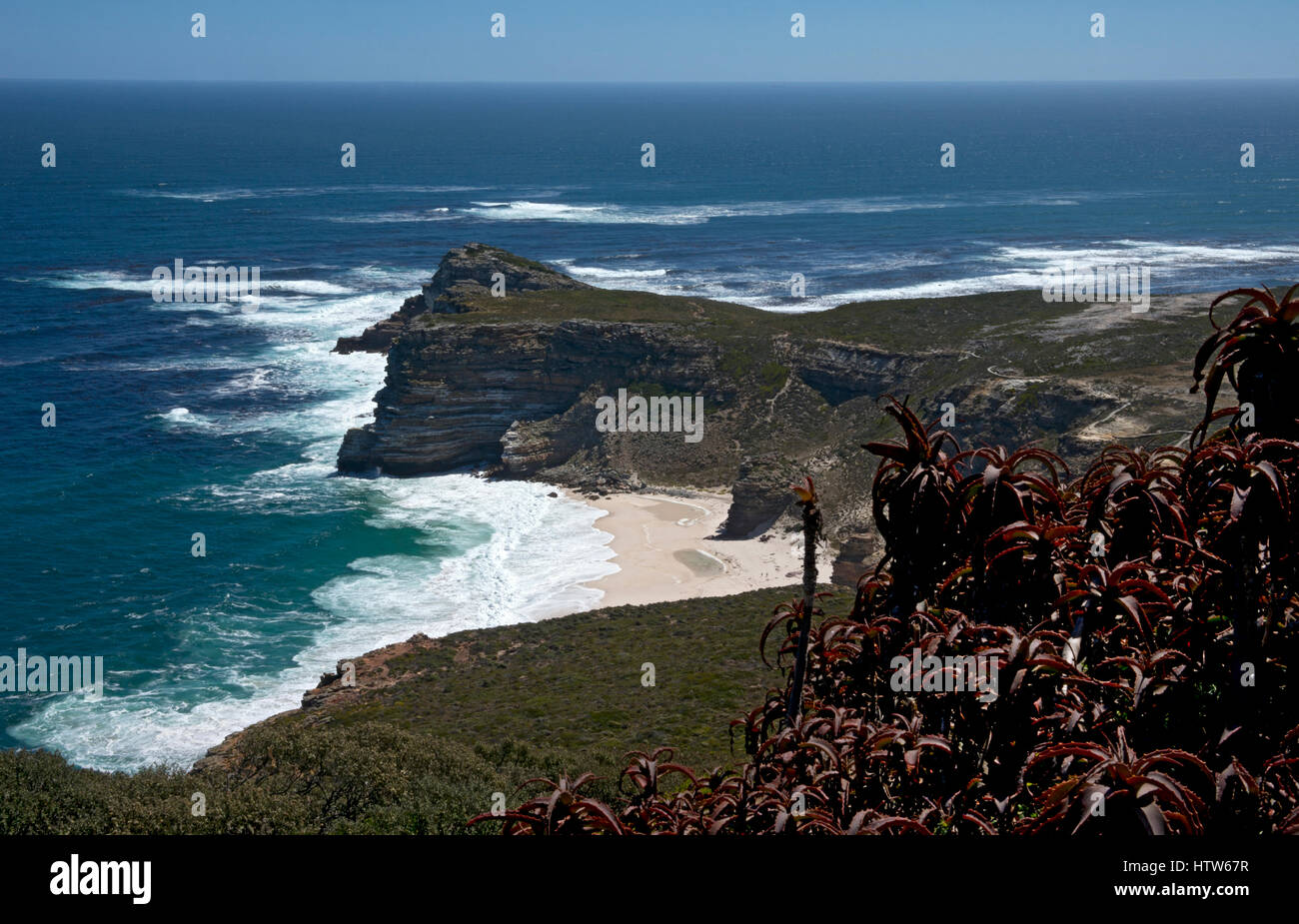 Cape of Good Hope,Cape Point National Park,Western Cape,South Africa Stock Photo