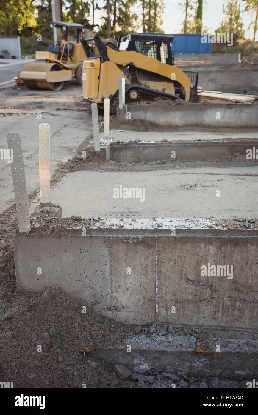 Concrete foundation hi-res stock photography and images - Alamy