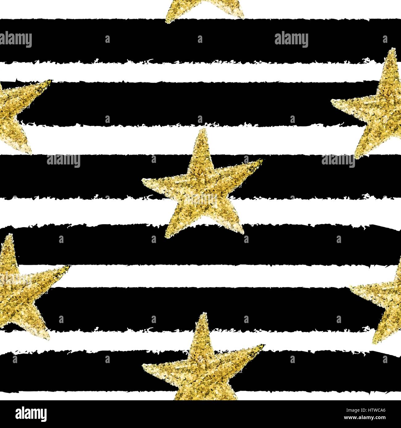 Abstract Hand Drawn Star Seamless pattern Background Vector Illu Stock ...
