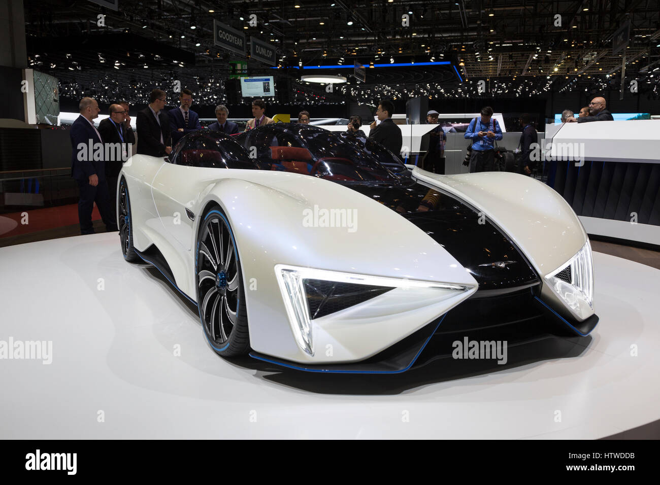 Techrules Ren Concept at the 87th International Geneva Motor Show Stock Photo
