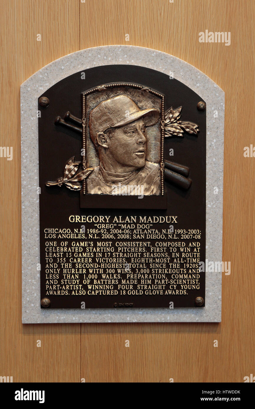 Maddux, Greg  Baseball Hall of Fame