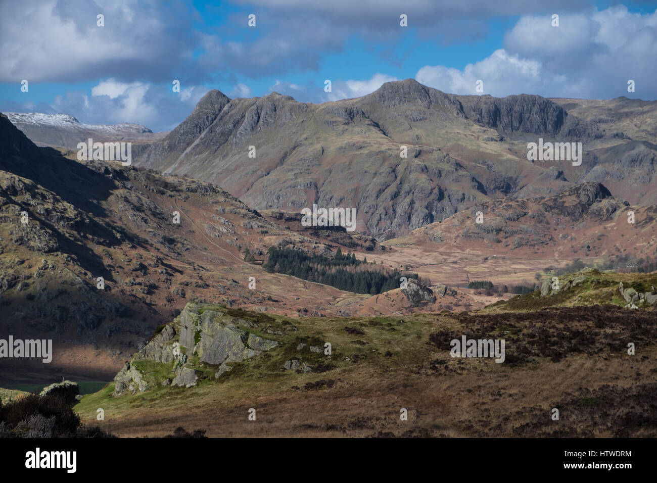 Lake District landscape Stock Photo