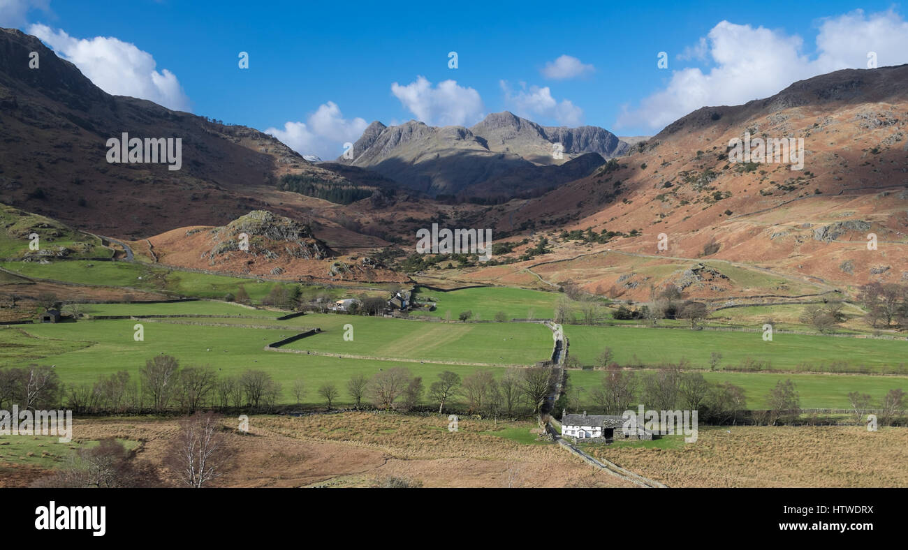 Lake District landscape Stock Photo