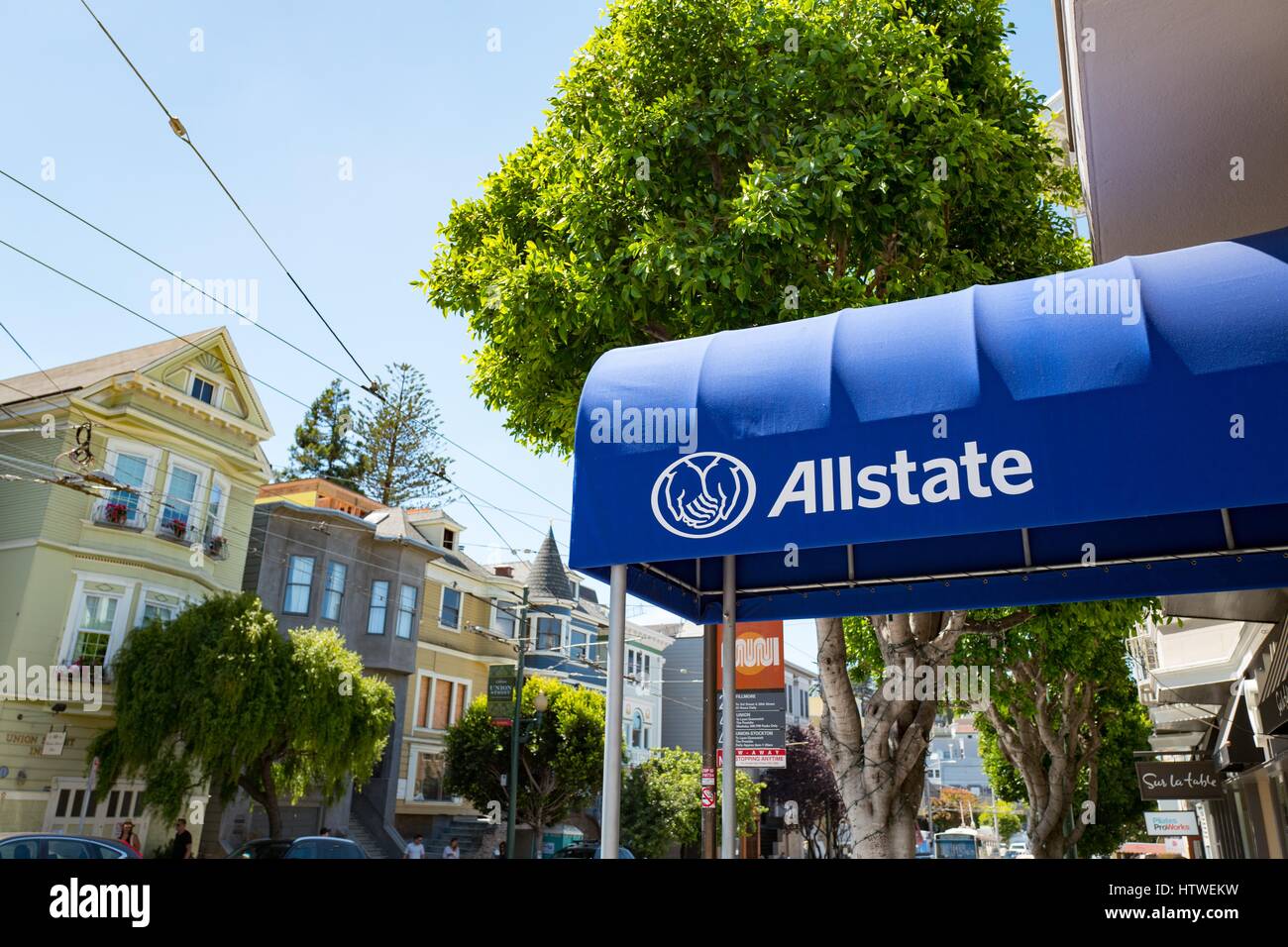 Allstate Sign High Resolution Stock Photography and Images