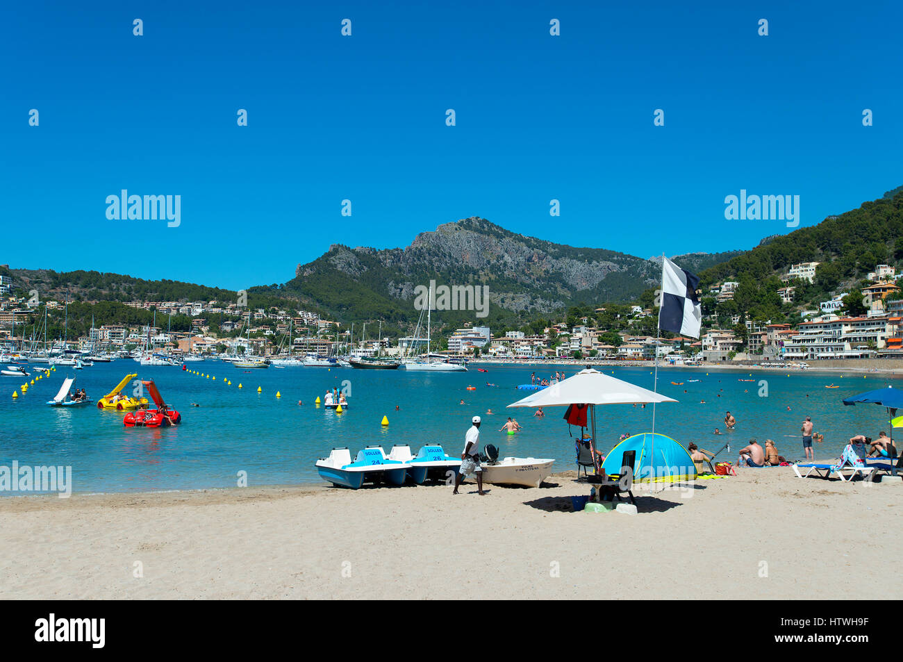 Playa De Port De Soller High Resolution Stock Photography And Images 
