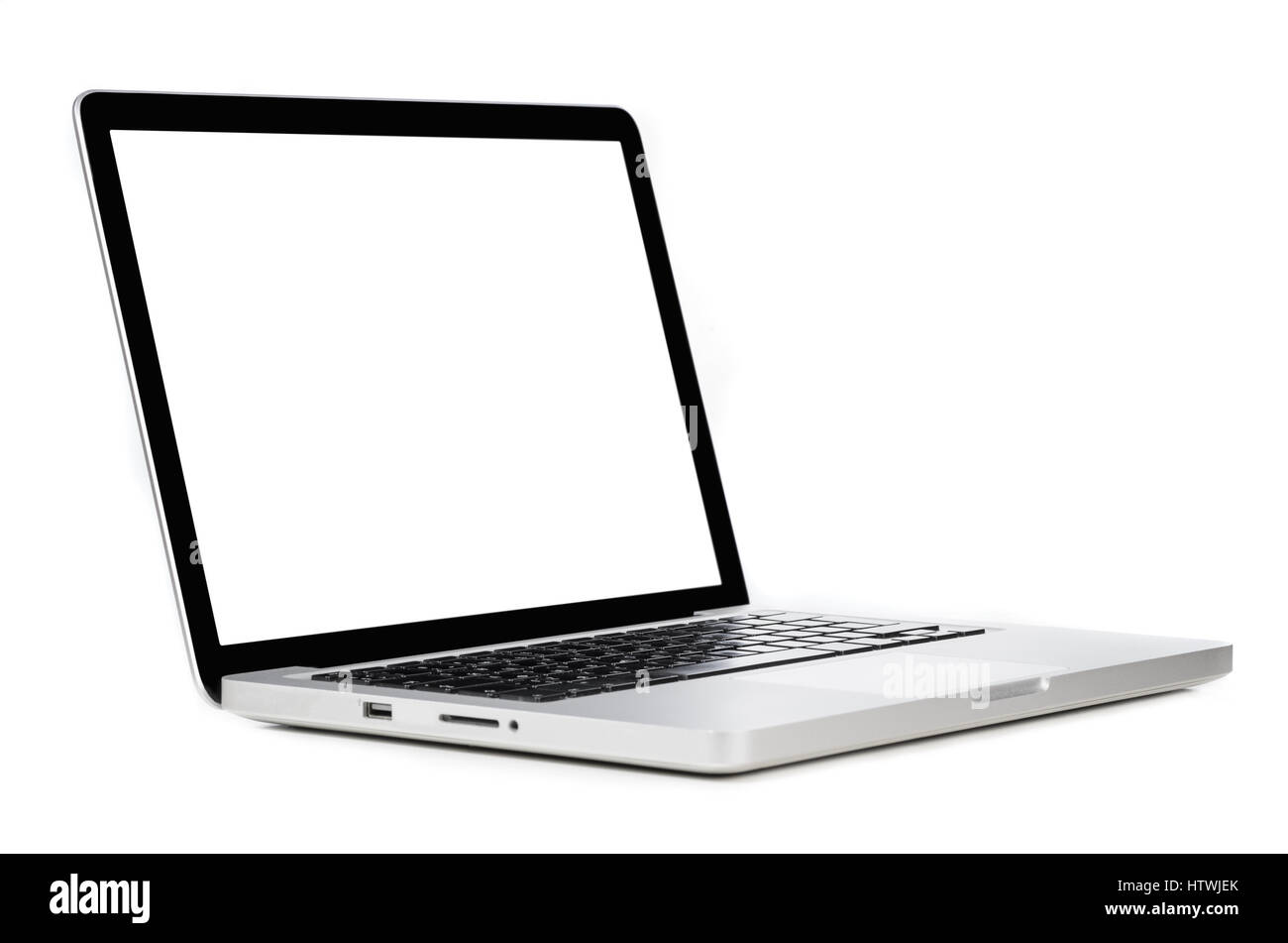 Modern laptop computer Stock Photo - Alamy