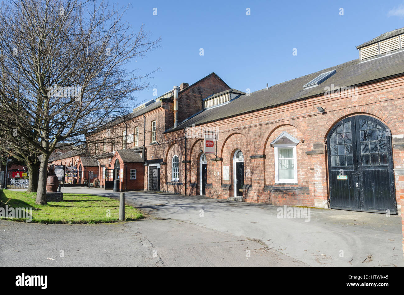The National Brewery Centre in Burton-upon-Trent, Staffordshire Stock Photo