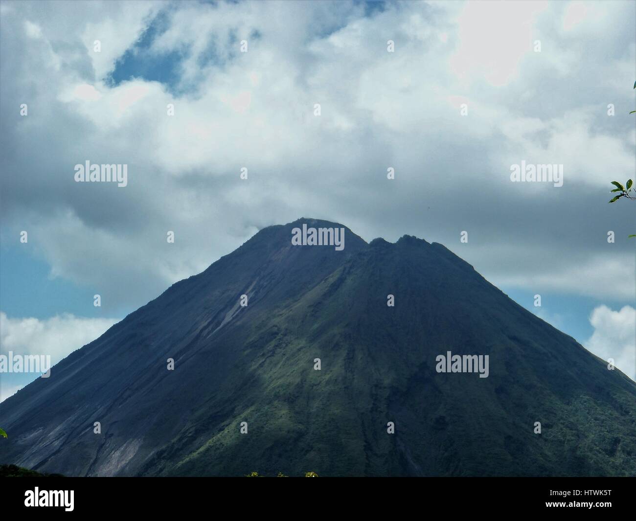 La Fortuna Volcano.  Costa Rica Stock Photo