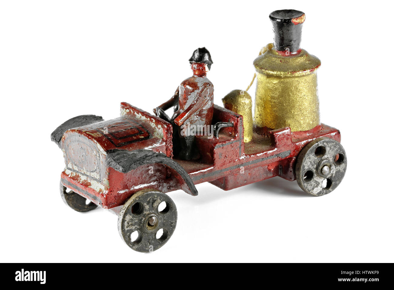 Replacement standing fireman for vintage Hubley fire truck 