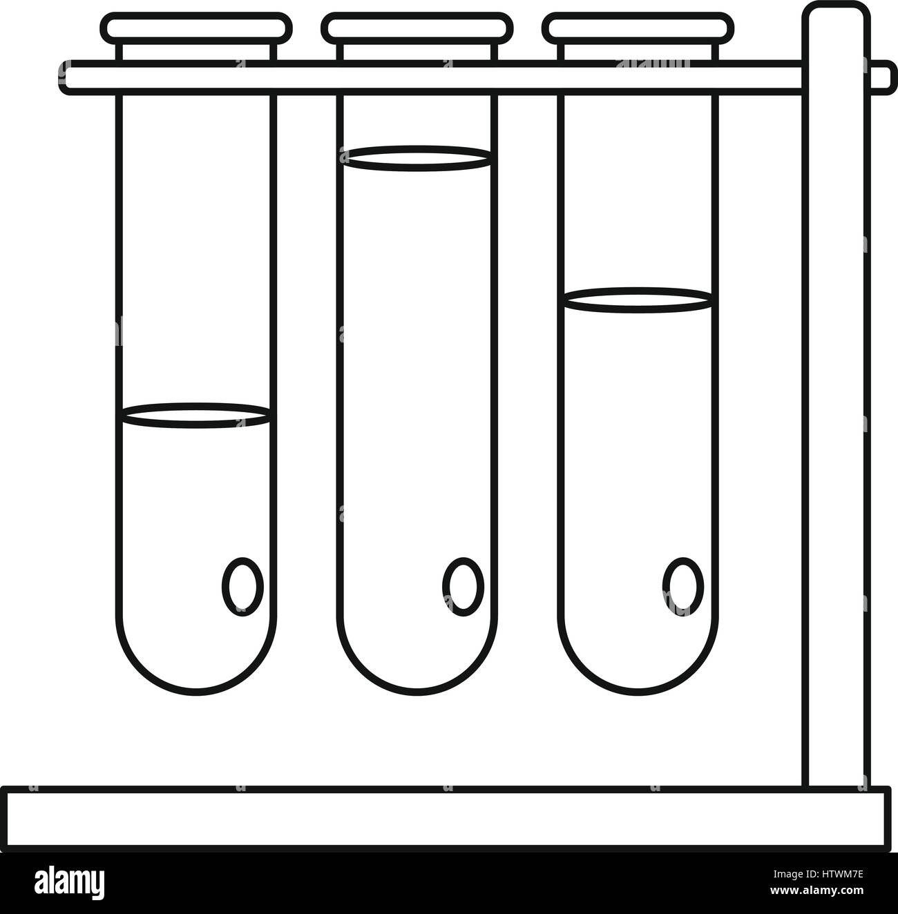 Science beakers lab Black and White Stock Photos & Images - Alamy