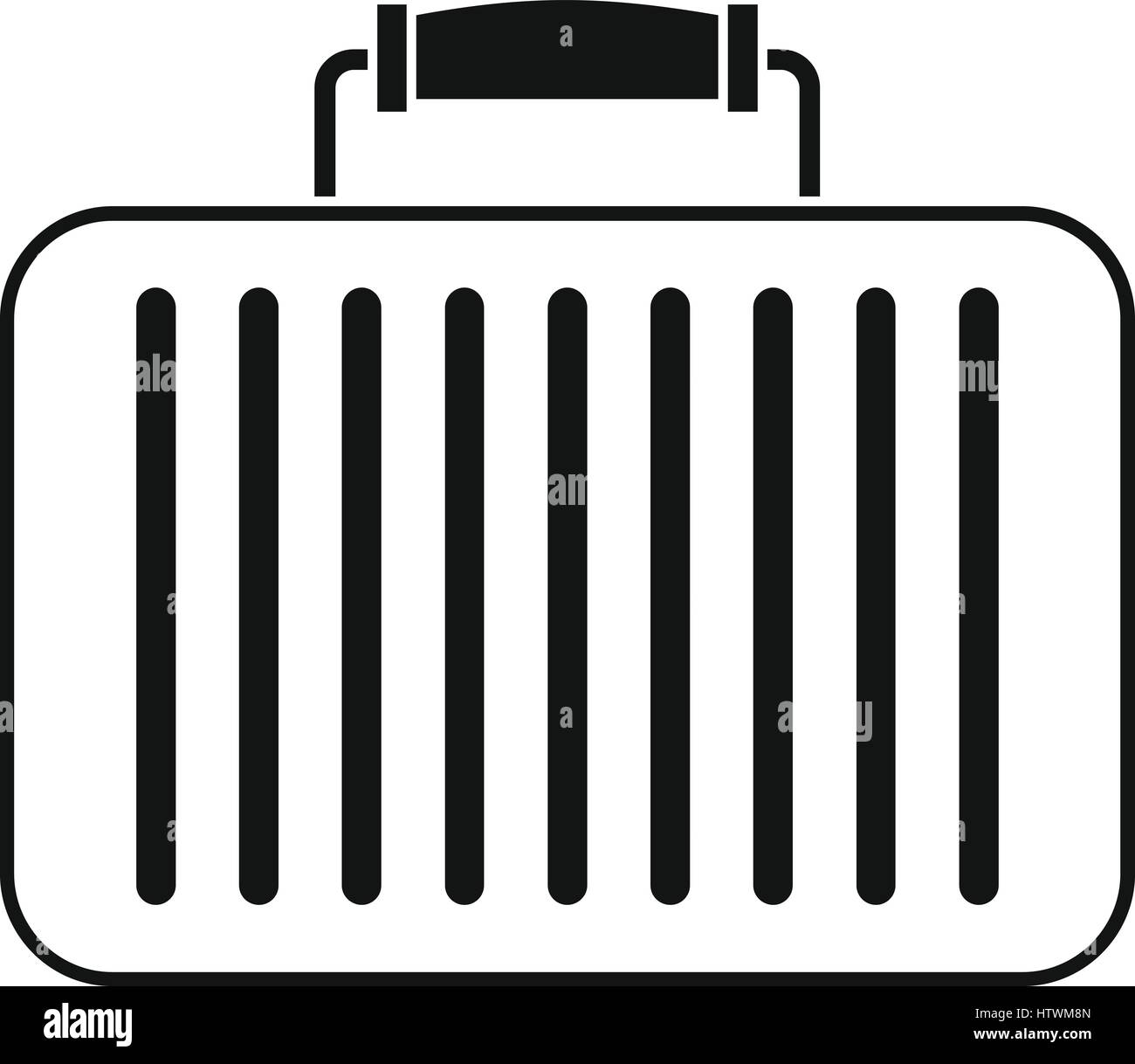 Briefcase icon, simple style Stock Vector Image & Art - Alamy