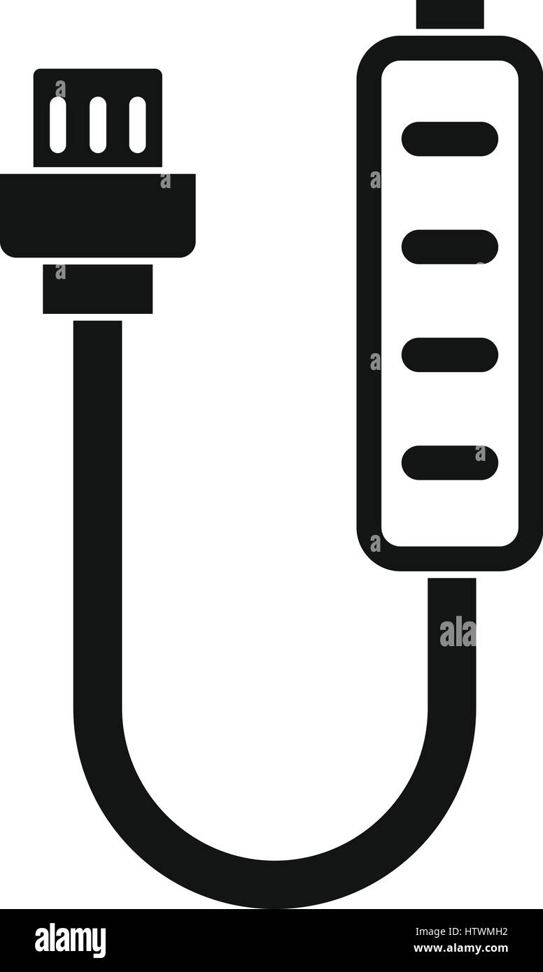 Charger icon, simple style Stock Vector Image & Art - Alamy