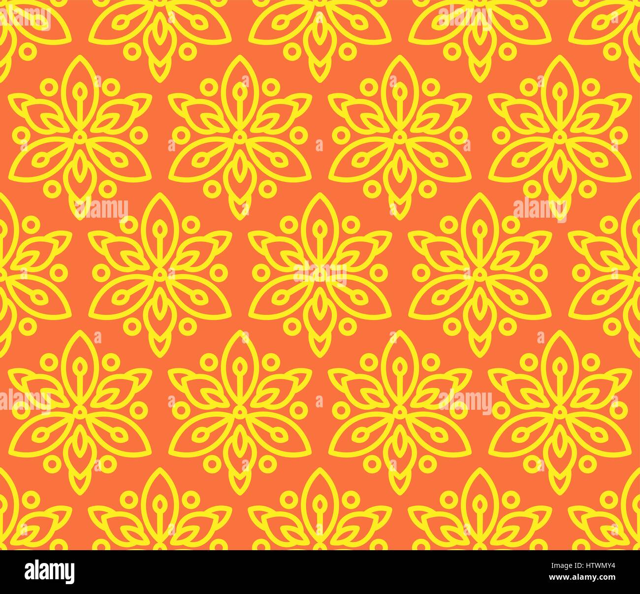 Seamless pattern with sunflowers Stock Vector Image & Art - Alamy