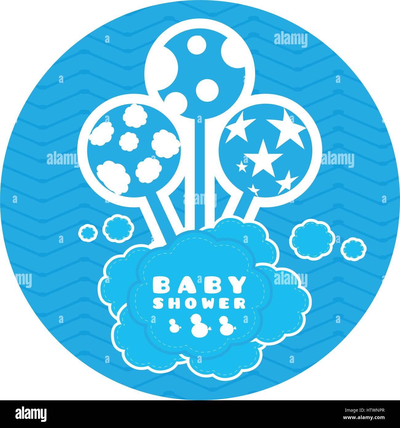 Baby shower label Stock Vector Image & Art Alamy