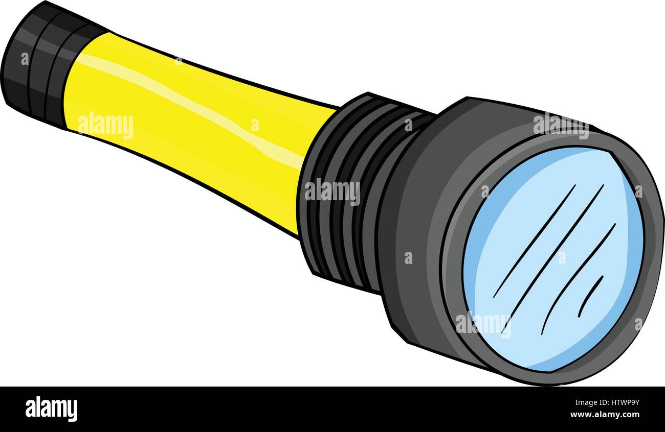 cartoon flashlight