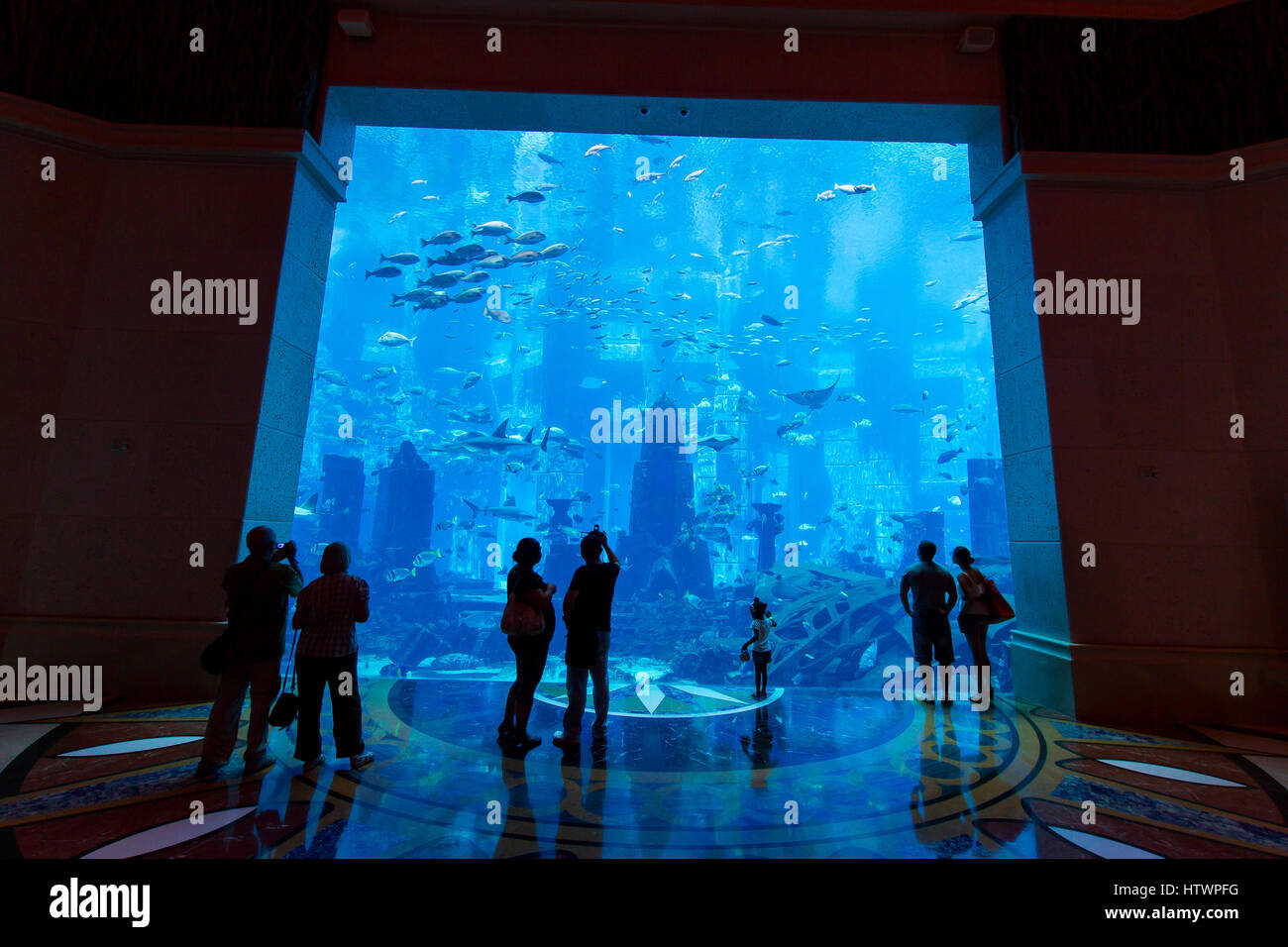 Atlantis the palm aquarium hires stock photography and images Alamy