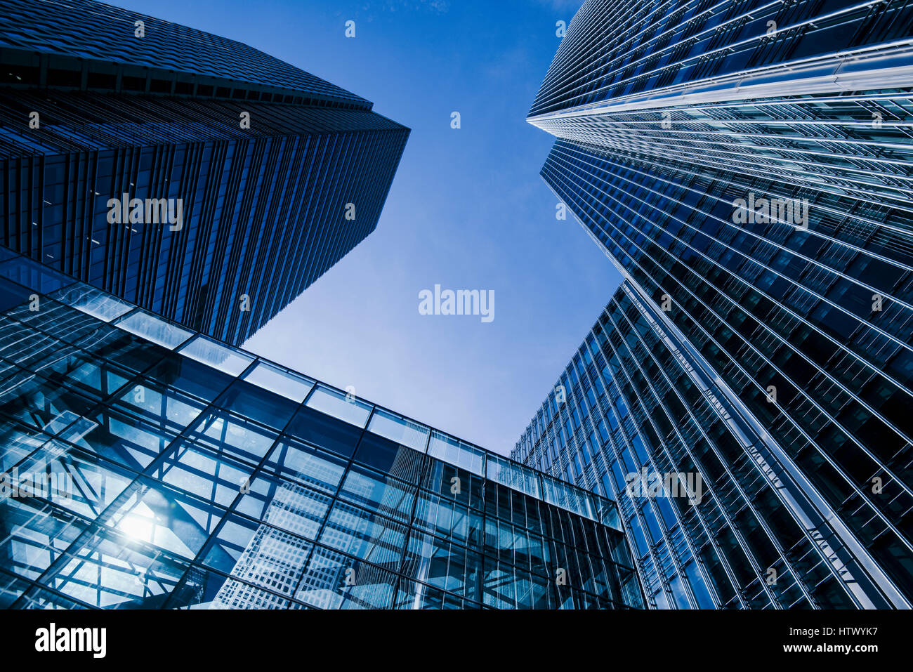 Modern skyscrapers Stock Photo - Alamy