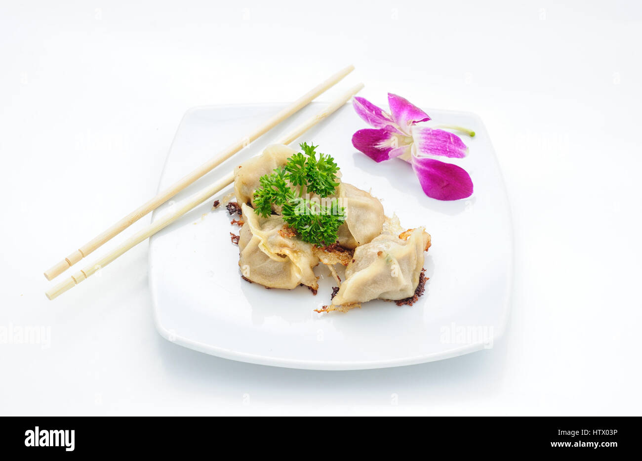 Dimsum - traditional China dish studio shot Stock Photo