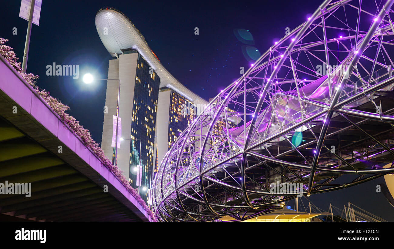 Marina Bay Sands Stock Photo